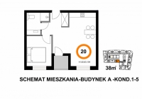 Apartament nr. M1-20A