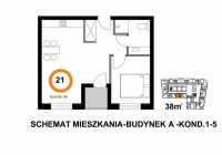 Apartament nr. M1-21A