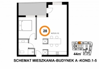 Apartament nr. M1-28A