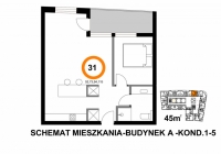 Apartament nr. M1-31A