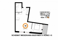 Apartament nr. M2-38A